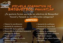 Pahuatlán impulsando el deporte de sus jóvenes