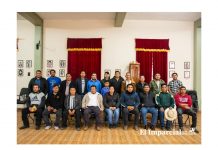 SE REÚNE PRESIDENTE MUNICIPAL EDUARDO ROMERO ROMERO CON PRESIDENTES AUXILIARES ELECTOS Y SALIENTES.