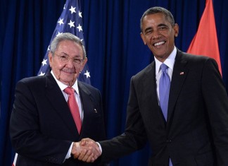 Obama y Castro se reunen
