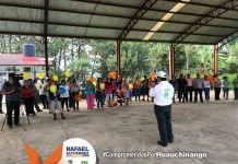 RAFAEL GUTIÉRREZ ALPIZAR EN MIXUCA RECIBE EL RESPALDO DE LAS FAMILIAS PORQUE SABEN QUE ES HOMBRE DE PALABRA Y LA MEJOR OPCIÓN