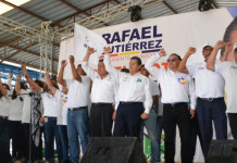 Gran Cierre de Campaña de RAFAEL GUTIÉRREZ ALPIZAR ante miles de personas que respaldan su proyecto de trabajo.