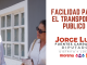 Mejor servicio del transporte público para los serranos. Jorge Luis Fuentes Carranza.