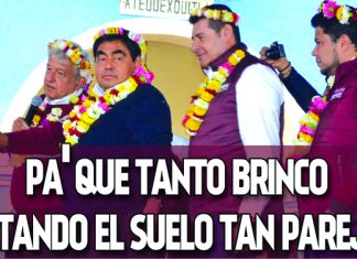 MORENA SE LLENA DE CASCAJO.