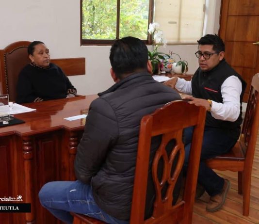 Fortalecen coordinación entre autoridades en Zihuateutla